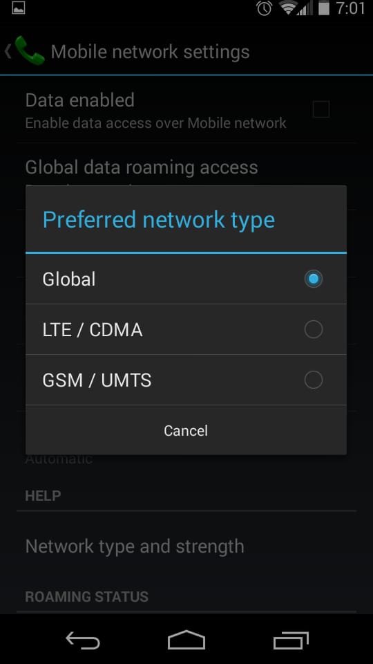 Boost Ufone Signals with Preferred network Type settings