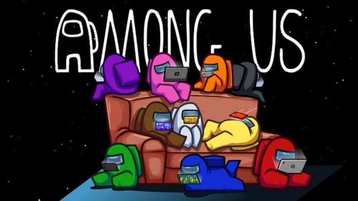 Among Us Game get a blank name