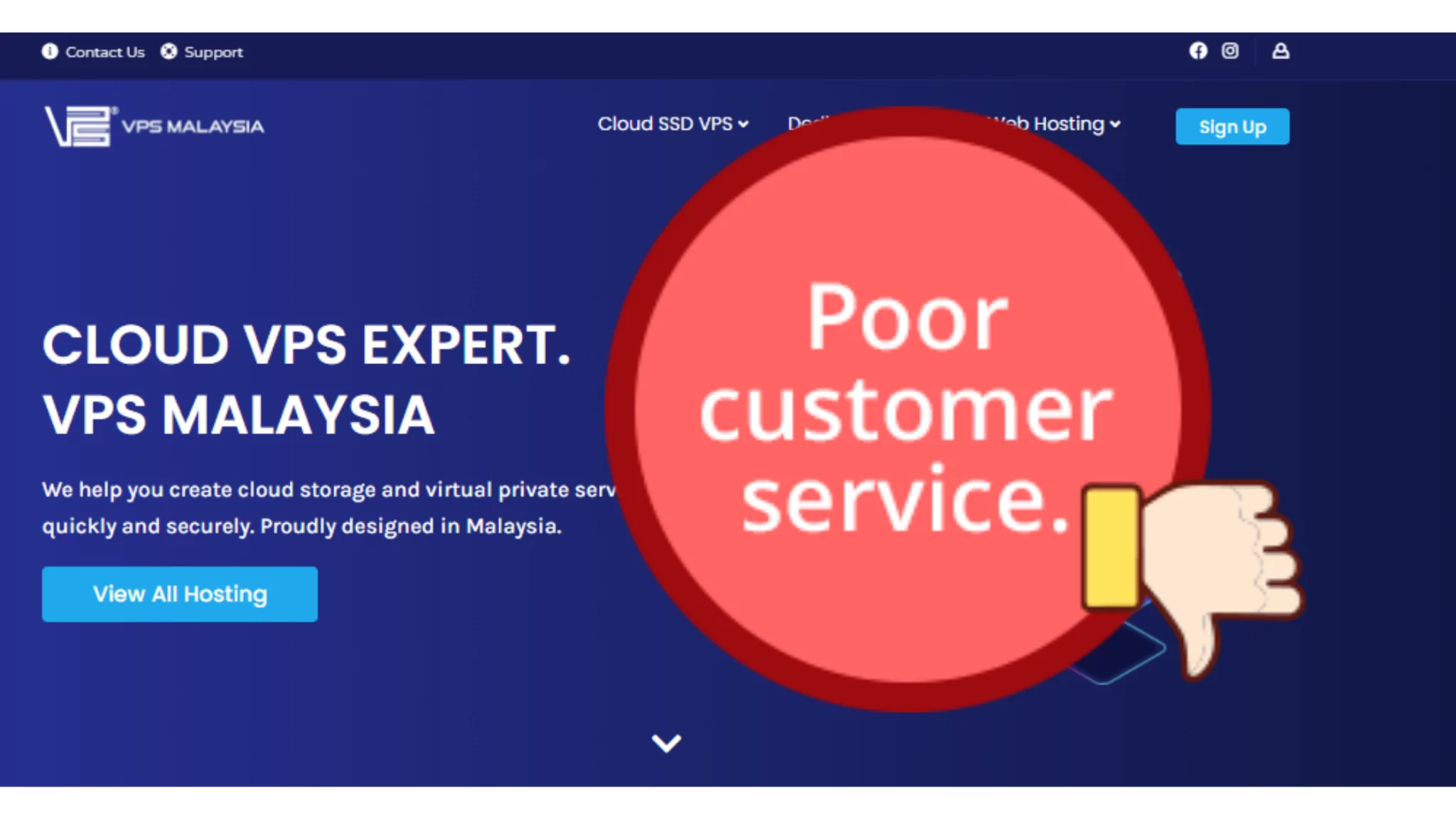 VPS Malaysia Hosting - Worst Experience