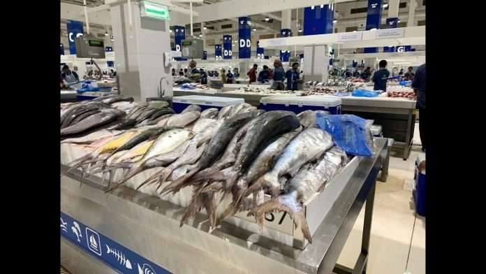Dubai Deira waterfront market